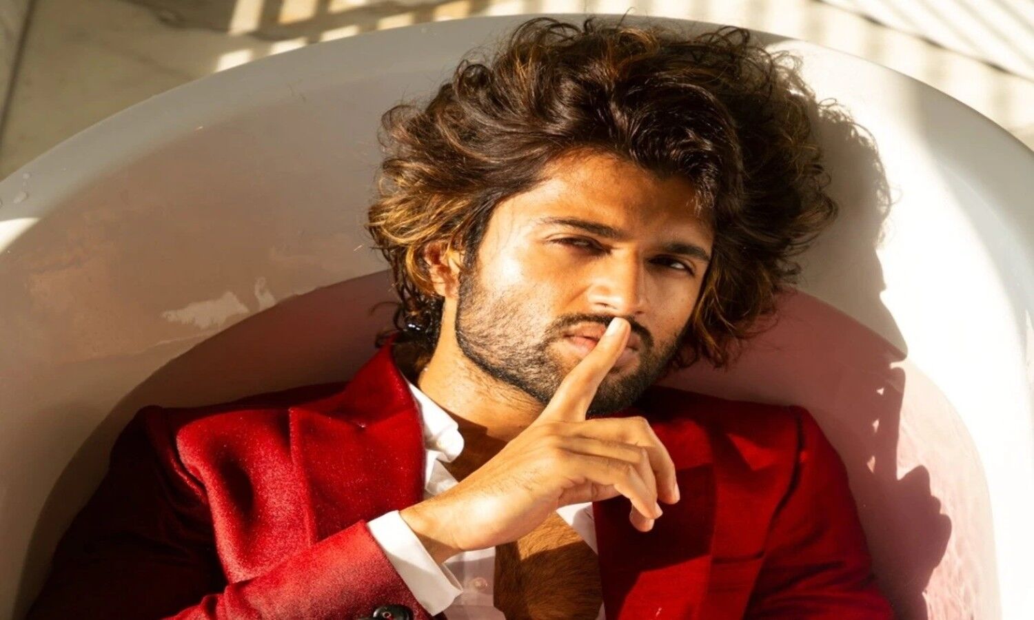 నగనగ వజయ దవరకడ Vijay Deverakonda poses completely nude in