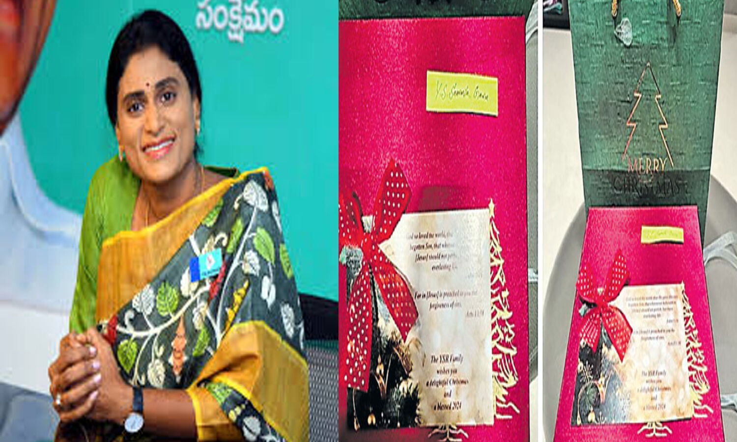 Ys Sharmila Ys Sharmila Sends Christmas Gift To